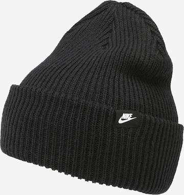 Nike Sportswear - Gorra en negro: frente