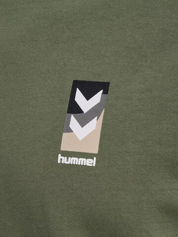 Hummel Sportsweatshirt in Groen