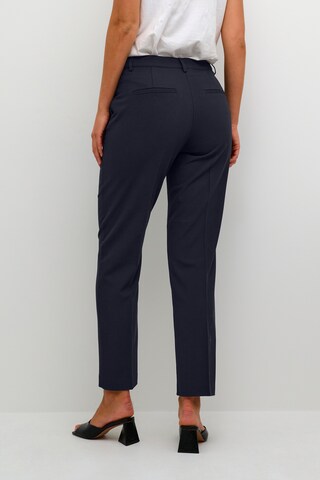 Kaffe Regular Pantalon 'Sakura' in Blauw