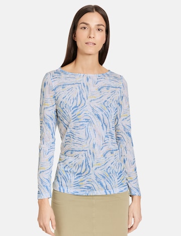 GERRY WEBER Shirt in Blau