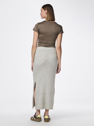 PIECES Skirt 'TULLE' in Grey