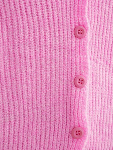 MixRay Gebreid vest in Roze