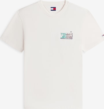 Tommy Jeans T-shirt i vit: framsida