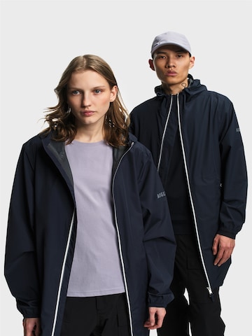 AIGLE Functionele jas 'Rainpack 90' in Blauw: voorkant