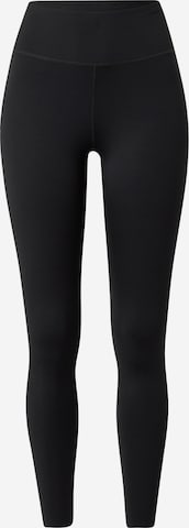 NIKE Workout Pants 'One Luxe' in Black: front