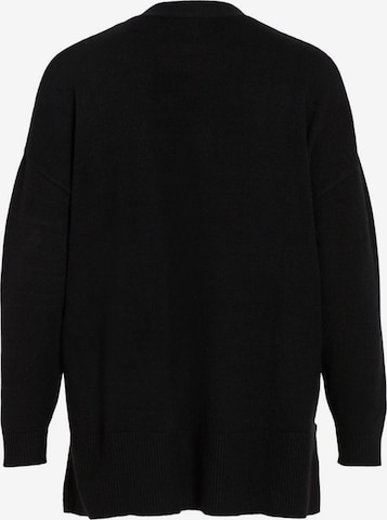 VILA Knit Cardigan 'RIL' in Black