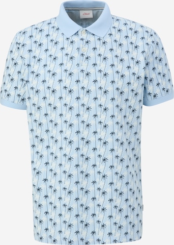 Coupe regular T-Shirt s.Oliver en bleu : devant