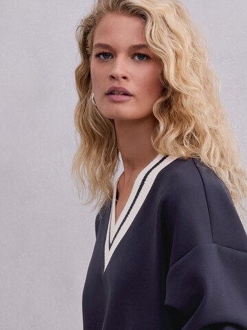 Next Sweatshirt i blå