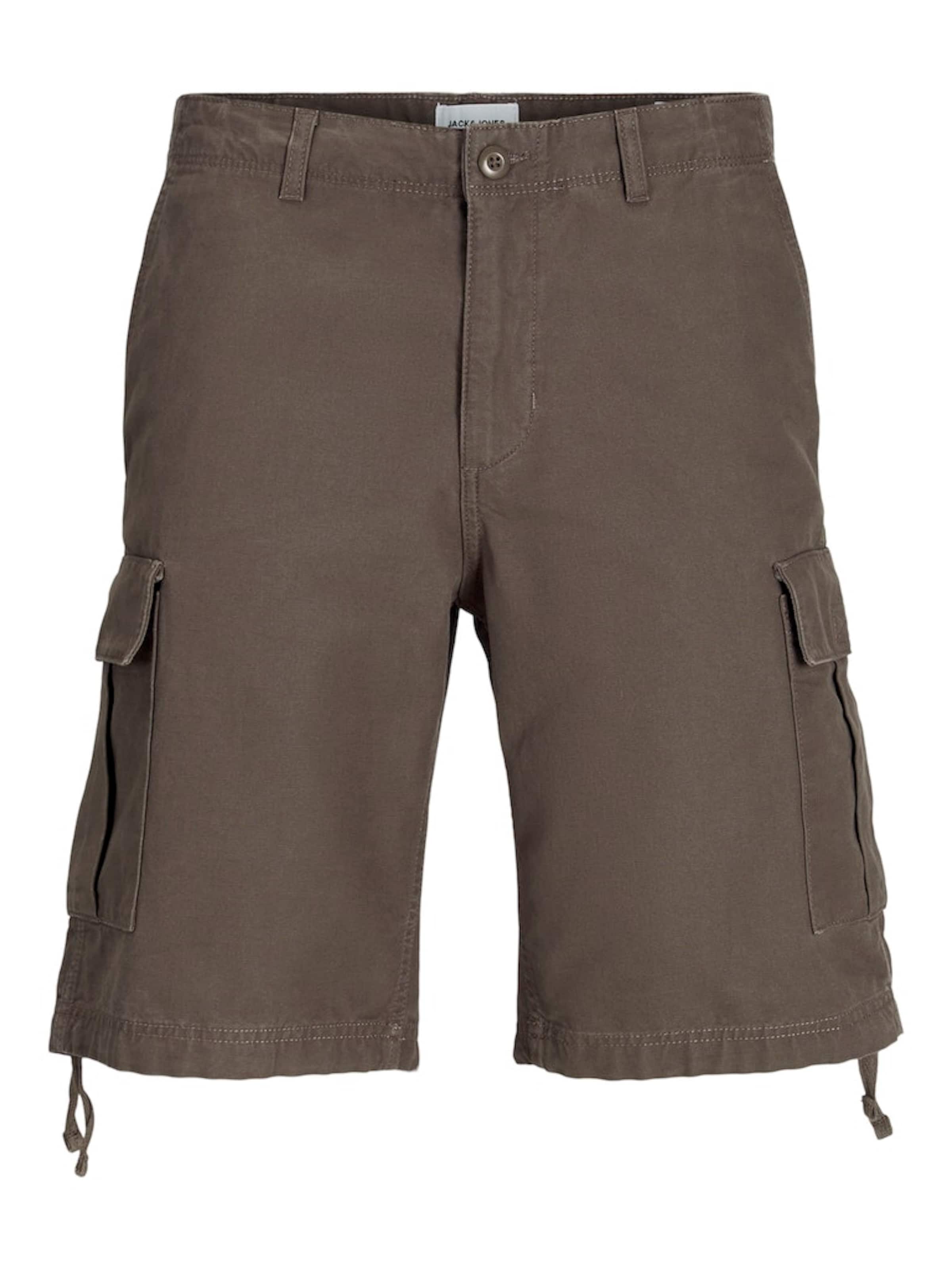 JACK & JONES Cargobyxa 'JPSTCOLE BARKLEY' i grå: framsida