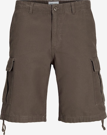 JACK & JONES Cargoshorts 'JPSTCOLE BARKLEY' in Grau: Vorderseite