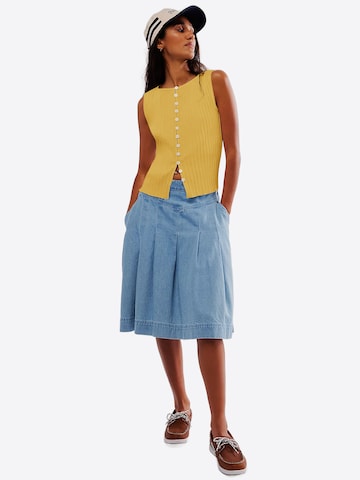 Imily Bela Kötött mellény - sárga