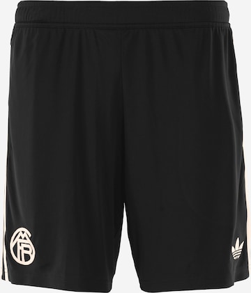 ADIDAS PERFORMANCEregular Sportske hlače 'FC Bayern München 2025/2026' - crna boja: prednji dio