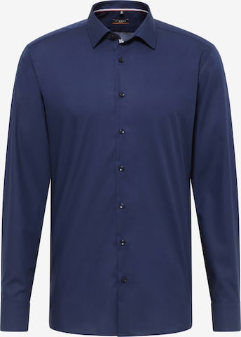 ETERNA Slim Fit Businesshemd in Blau: Vorderseite