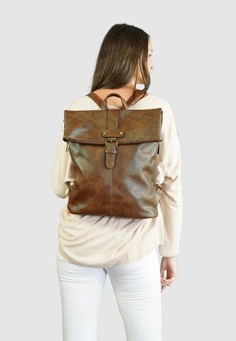 HARPA Backpack 'LIMA' in Brown