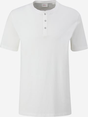 T-Shirt s.Oliver en blanc : devant