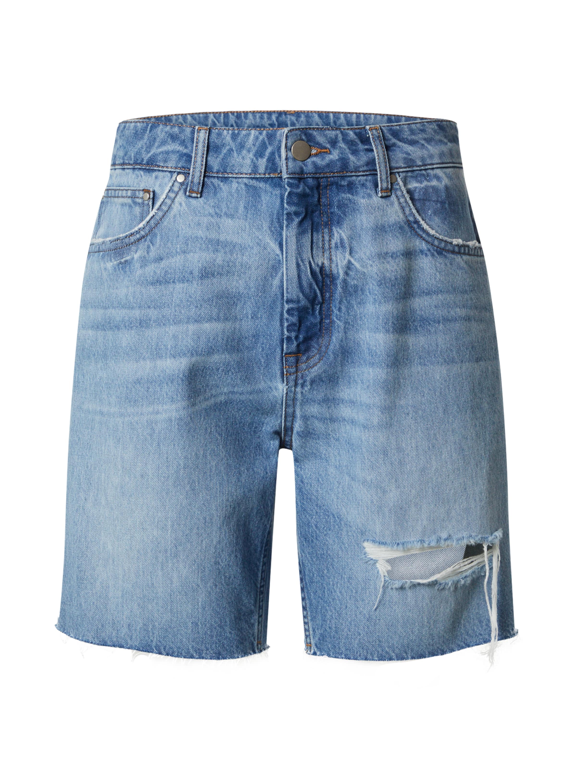 ABOUT YOU x Kingsley Coman Regular Jeans 'Sena' in Blue: front