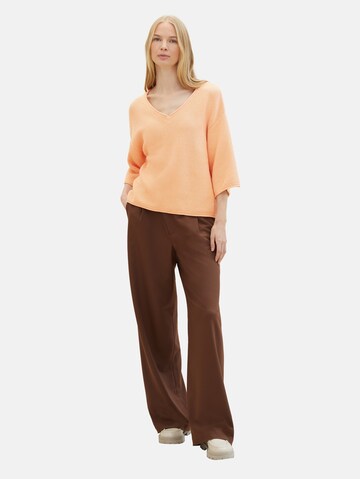 TOM TAILOR Pullover in Orange