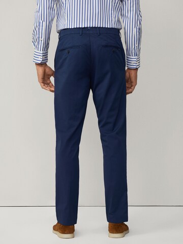 regular Pantaloni con pieghe di Hackett London in blu