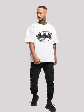 F4NT4STIC T-Shirt 'DC Comics Batman' in Weiß