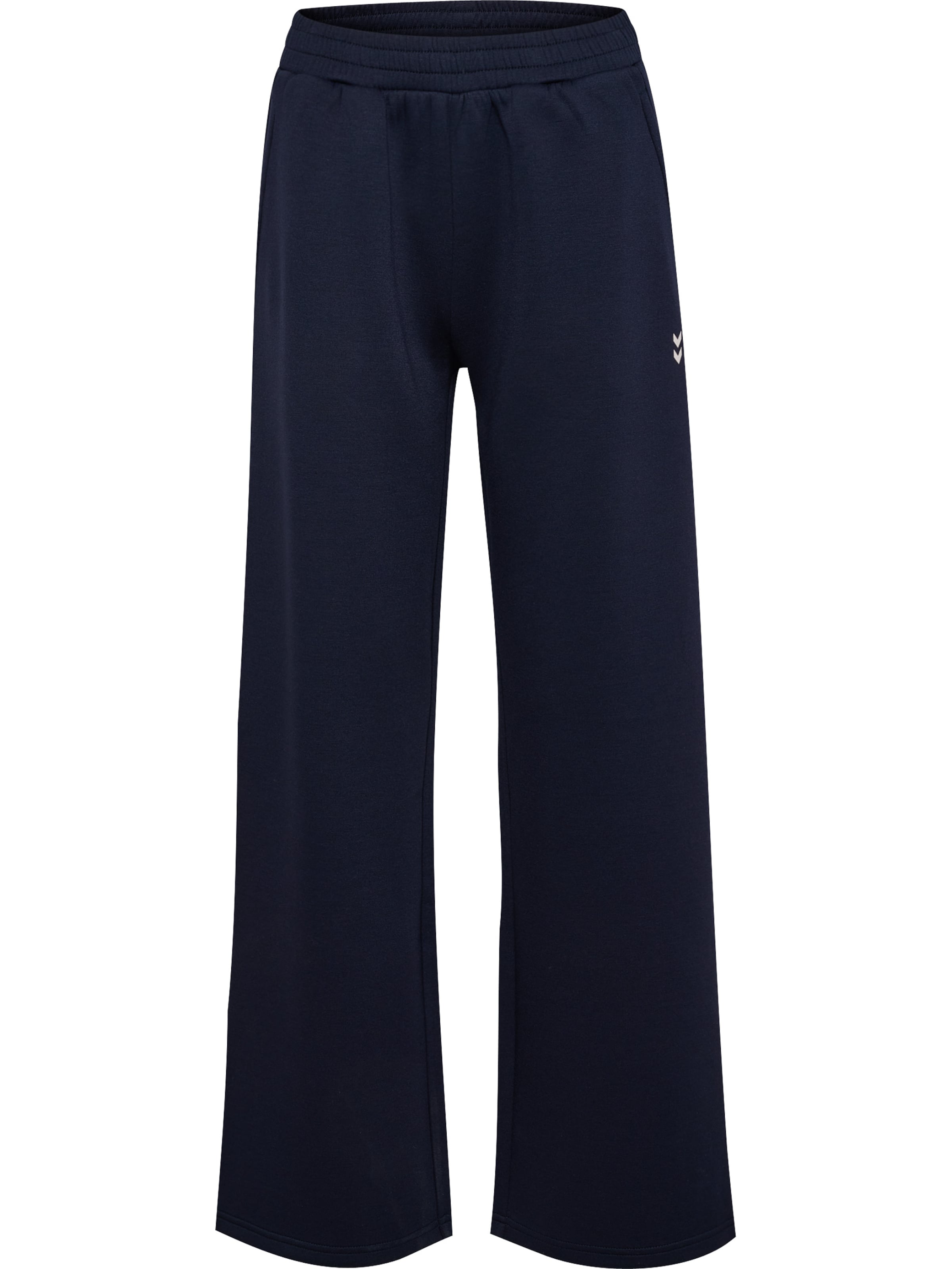 Hummel Loosefit Sporthose in Blau: Vorderseite