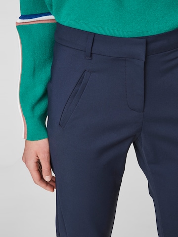 VERO MODA Tapered Housut 'Victoria' värissä sininen