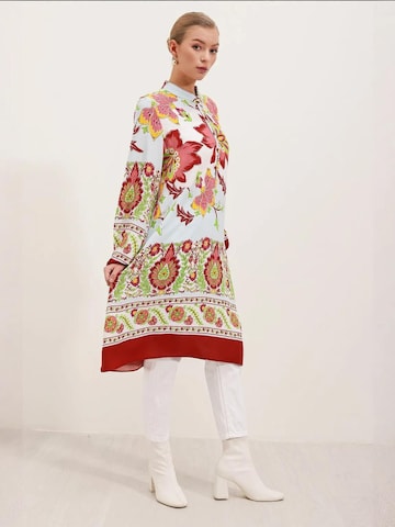 Bigdart - Vestidos camiseiros em vermelho