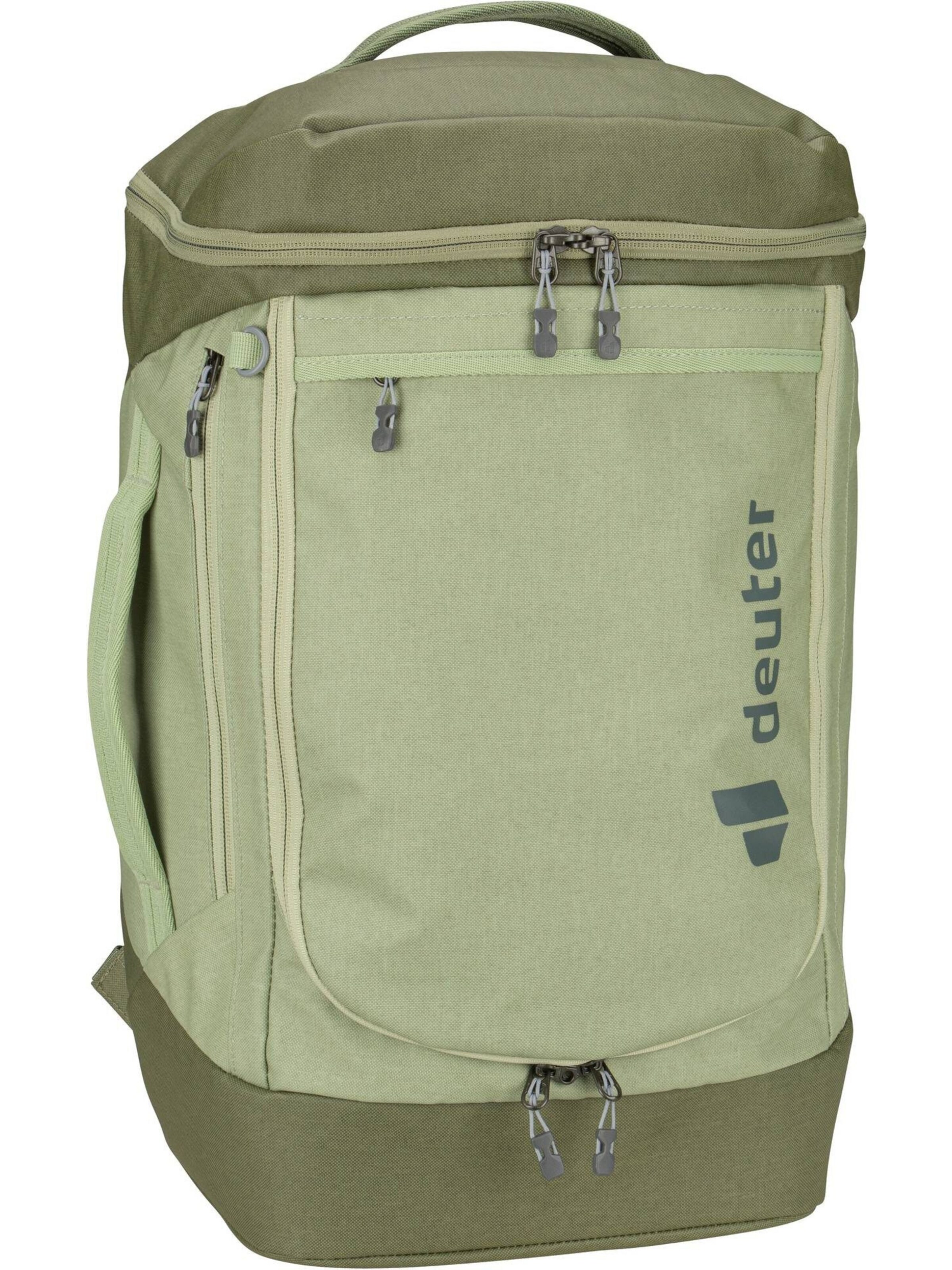 DEUTER Backpack ' Duffel Pro Pack 30 ' in Green: front
