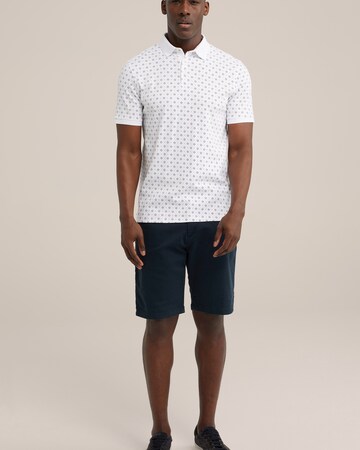 WE Fashion Slimfit Chino kalhoty – modrá