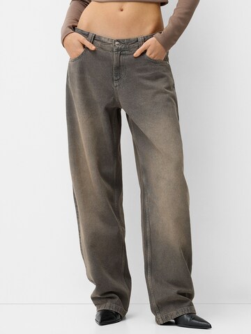 Bershka Loosefit Farmer - szürke