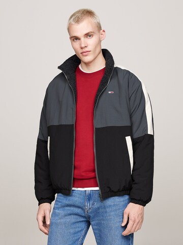 Veste mi-saison Tommy Jeans en gris : devant