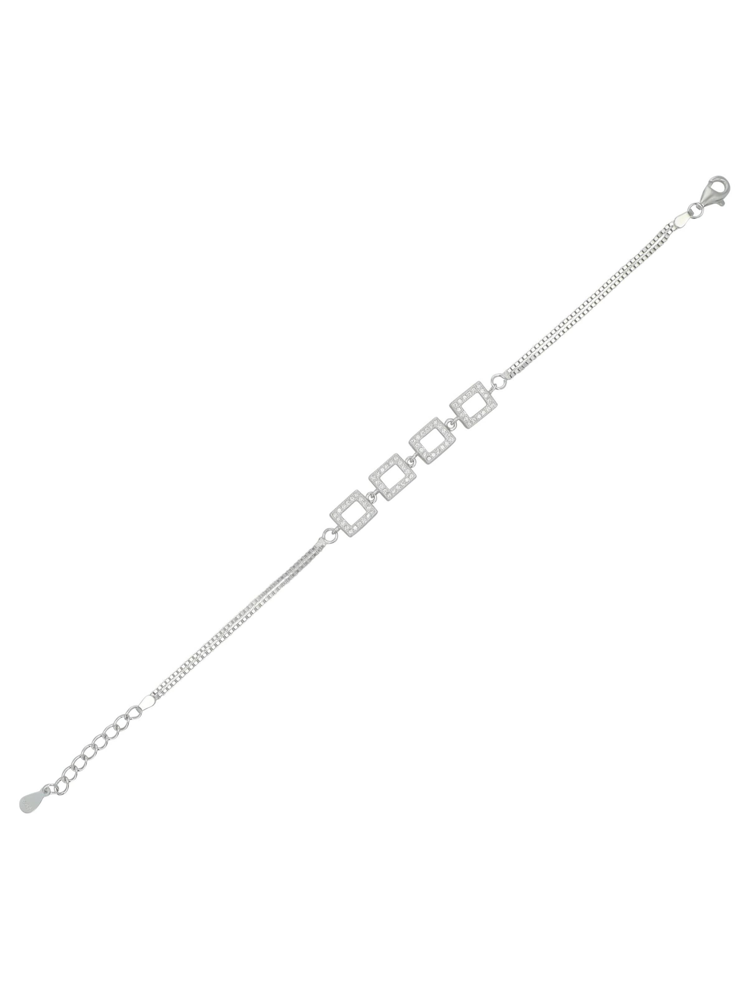 Akzent Bracelet 'Adina' in Silver