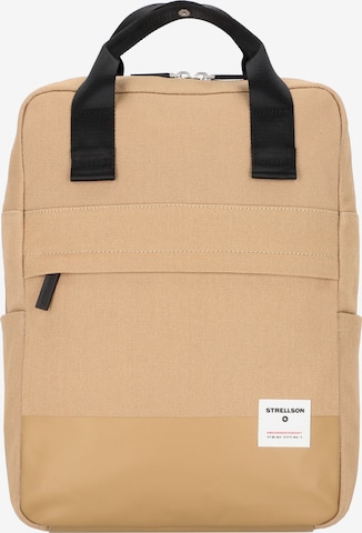 Zaino 'Tottenham Josh' di STRELLSON in beige: frontale