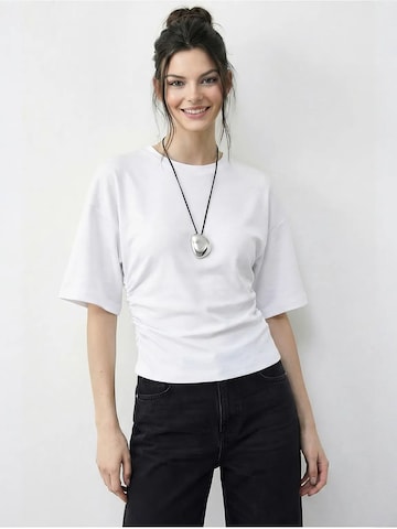 Bianco Lucci T-Shirt in Weiß
