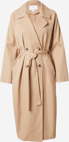 VILA Between-seasons coat 'JANCINE' in Beige: front