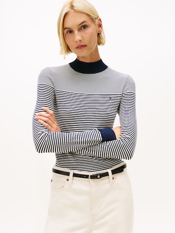 Pull-over TOMMY HILFIGER en bleu : devant