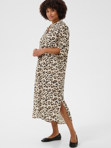 Cream Shirt dress 'Bellis' in Beige