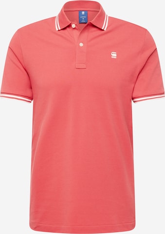 G-Star RAW Poloshirt 'Dunda' in Pink: predná strana