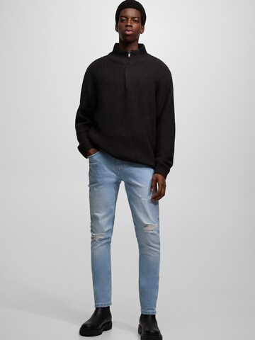 Pull&Bear Regular Jeans in Blau