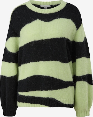 comma casual identity Sweater in Green: front