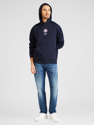 JACK & JONES Sweatshirt 'RBRADLEY MANIFESTO' in Blau