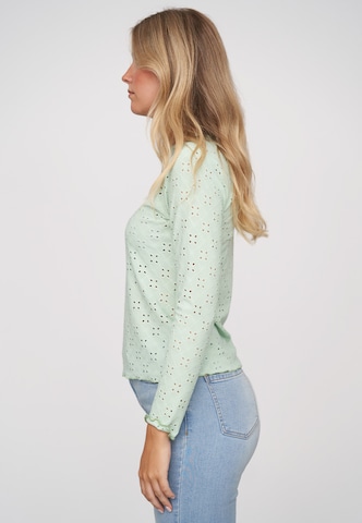 T-shirt Cloud5ive en vert : sur le côté