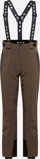 LUHTA Sports trousers 'KORTEPOHJA' in Khaki / Black, Item view