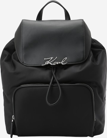 Karl LagerfeldRuksak - crna boja: prednji dio
