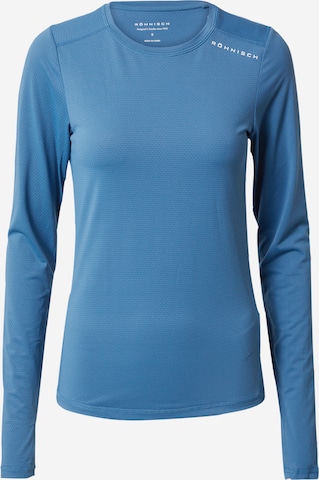 Röhnisch Sportshirt 'JACQUARD' in Blau: predná strana