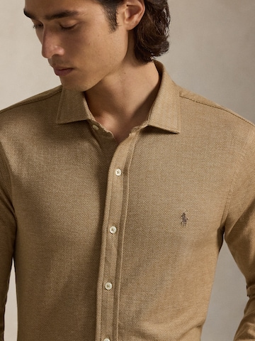 Regular fit Camicia di Polo Ralph Lauren in beige