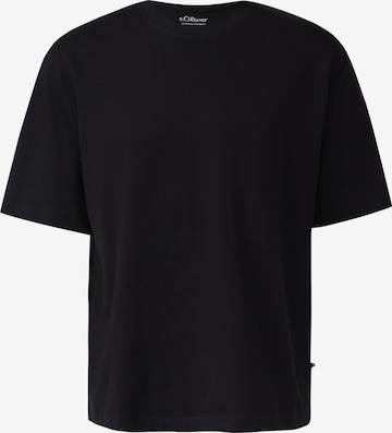 T-Shirt s.Oliver en noir : devant