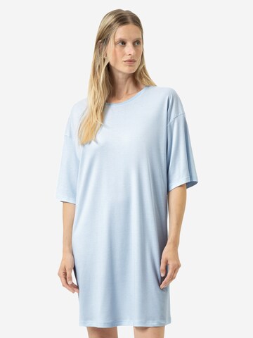 Mey Nachthemd 'Simple Stripes' in Blauw