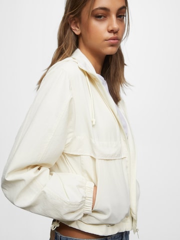 Pull&Bear Between-Season Jacket in Beige