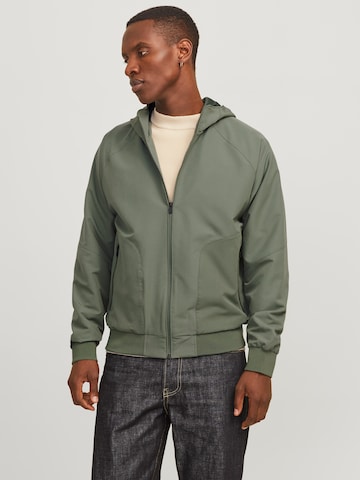 JACK & JONES Between-season jacket 'JJEPerfect' in Green: front