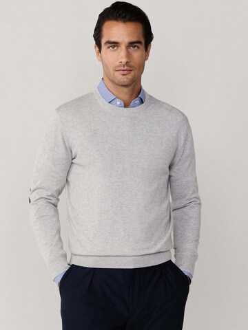 Pull-over Hackett London en gris : devant